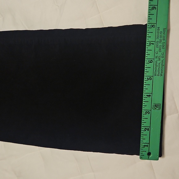 NWT J. McLaughlin Black Lenni Velvet Kick Flare Pants: Black: Size- 10 - Picture 12 of 13